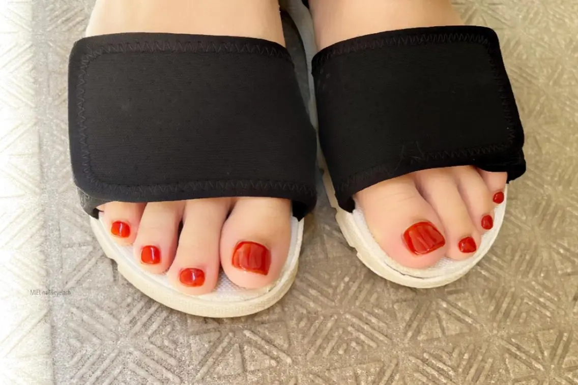 ネイル ワンカラーネイル nail salon monailのネイルデザイン