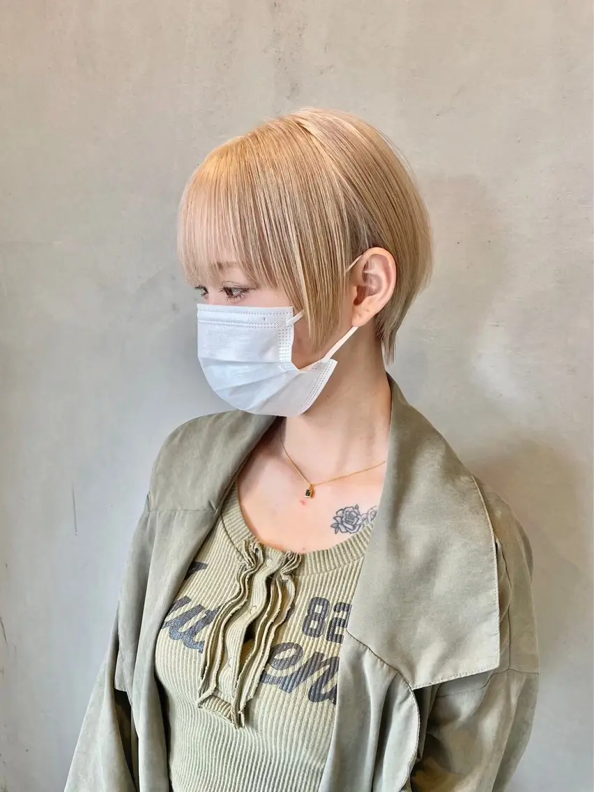 ショート カットモデル募集/ 新潟松崎/田村紗莉那のヘアスタイル