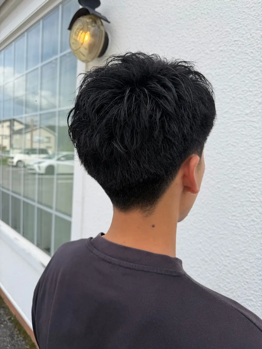 メンズカットの写真