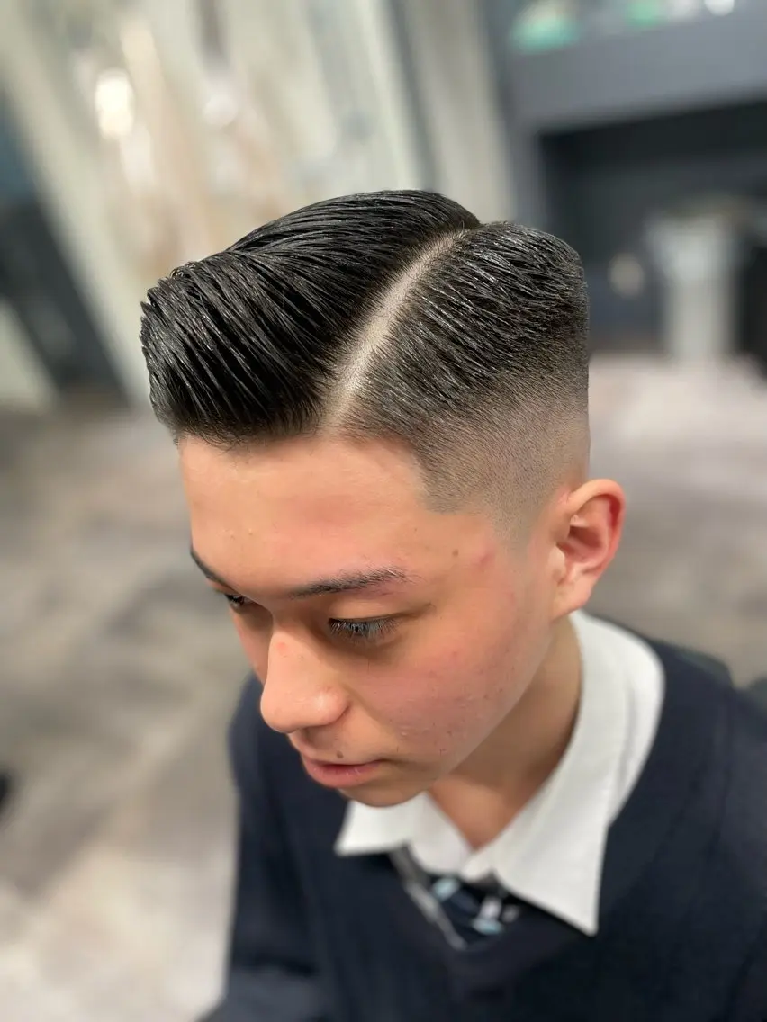 ショート メンズ 幡ヶ谷バーバー 松下隆世のヘアスタイル