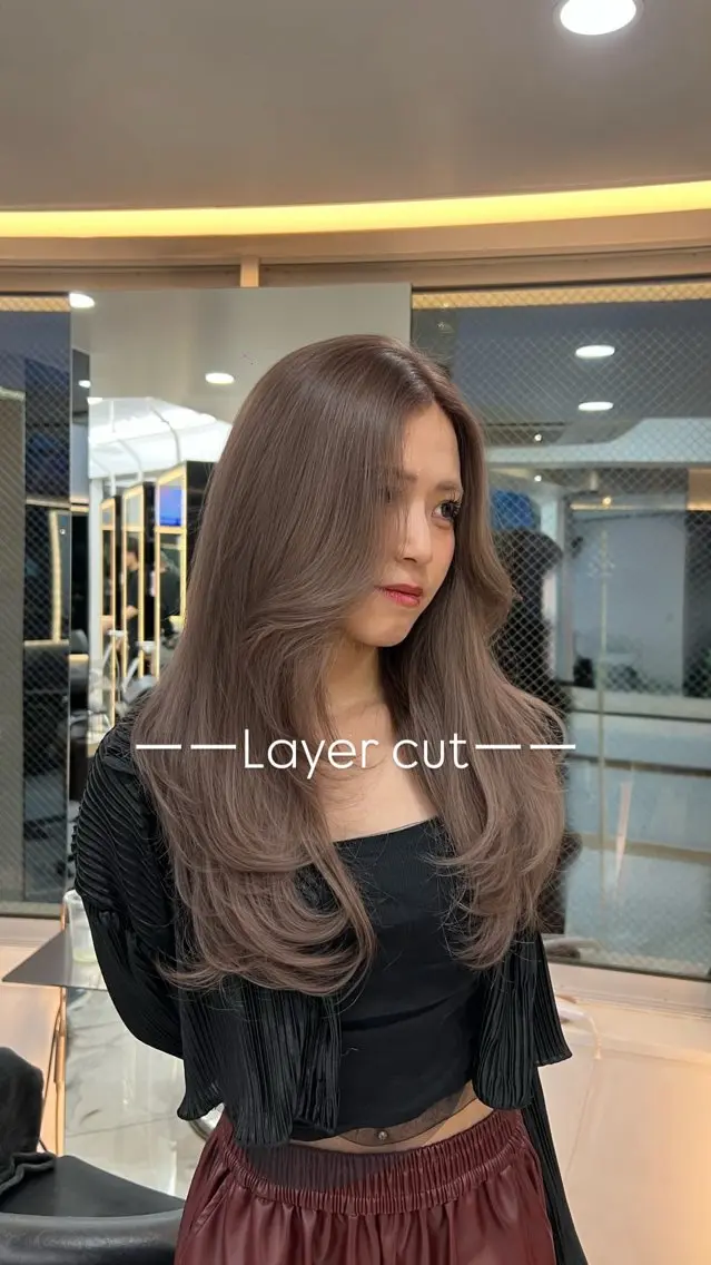 ロング カラー ヘアカラー 【lapis渋谷】 Aoriのヘアスタイル