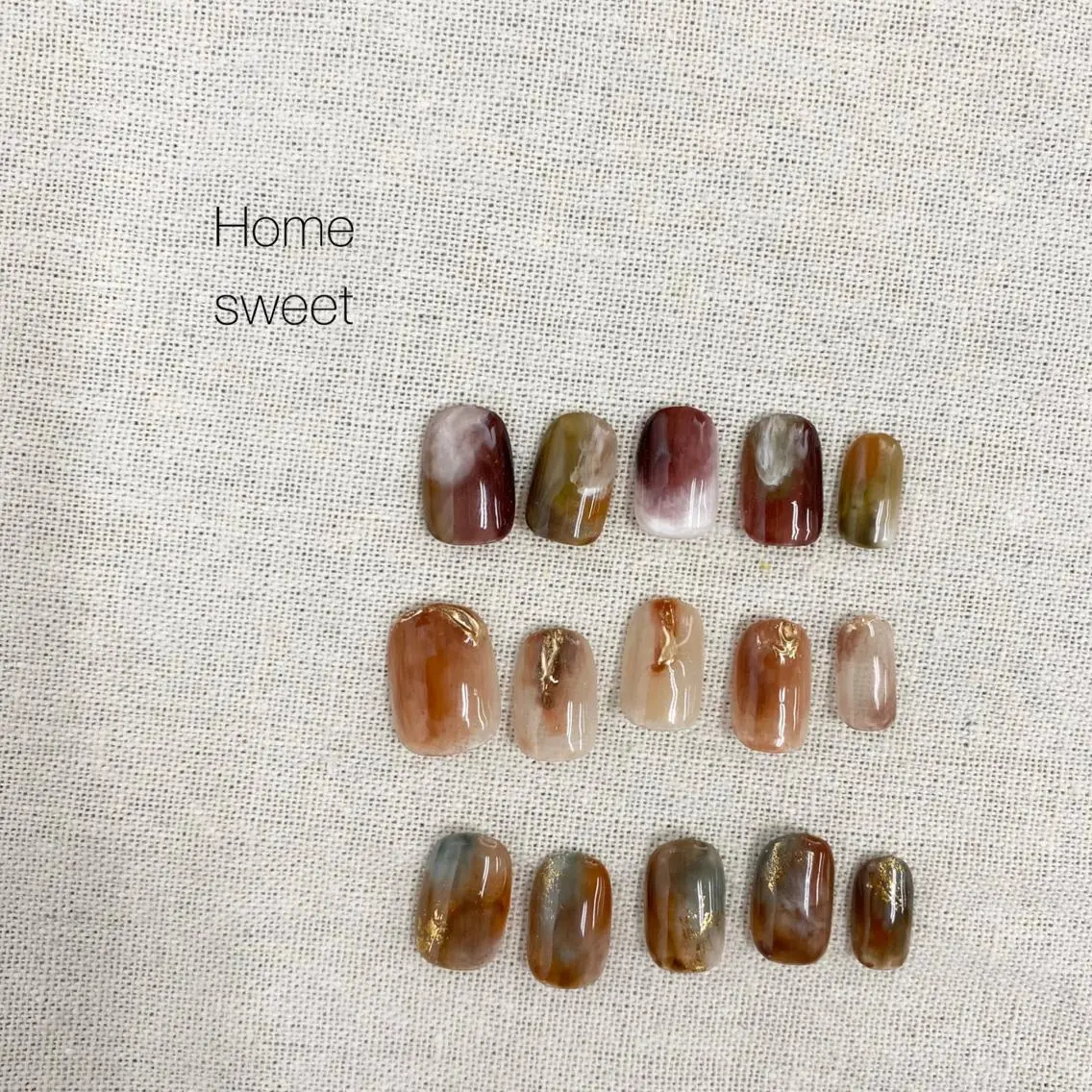ネイル カジュアル ニュアンスネイル ショートネイル. Home sweetのネイルデザイン