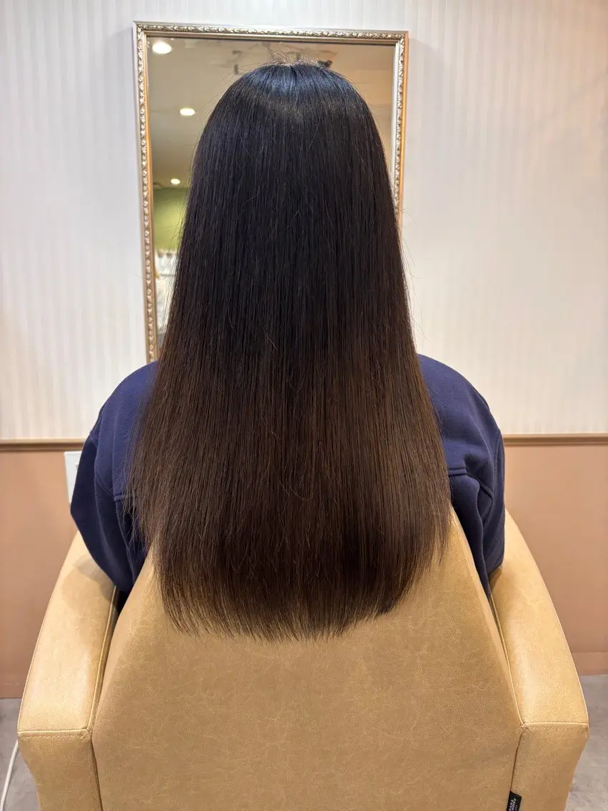 ロング 山田 愛のヘアスタイル
