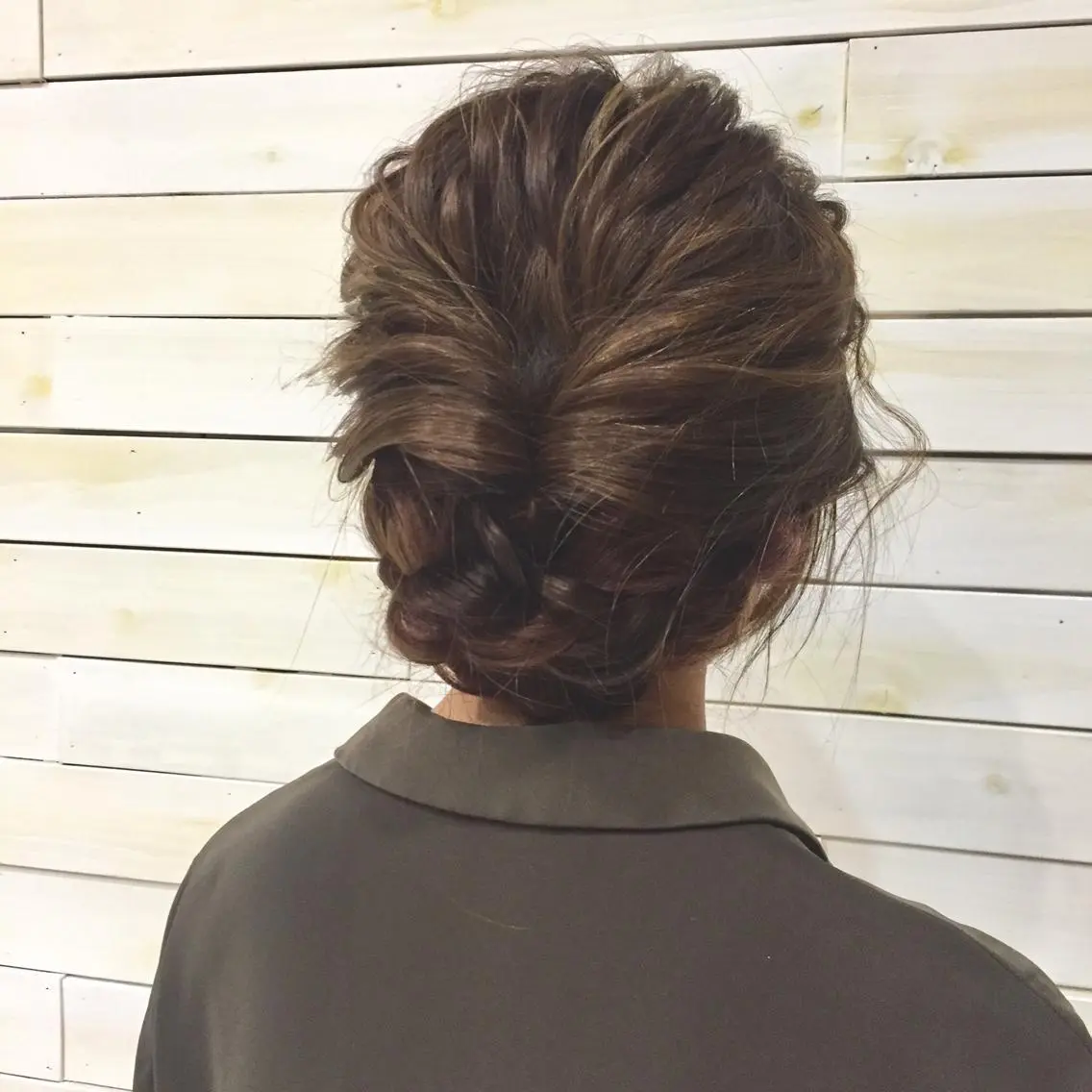 ヘアアレンジ 結婚式・ブライダル 黒田瀬奈/ボブ まろやかベージュのヘアスタイル