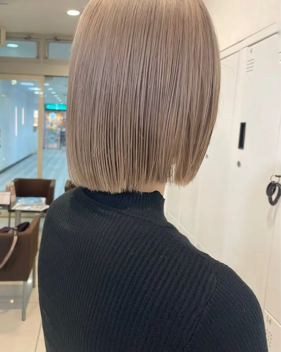 【ブリーチカラー】カット＋ダブルカラー🫧💖✨施術目安時間：180分⏰の写真
