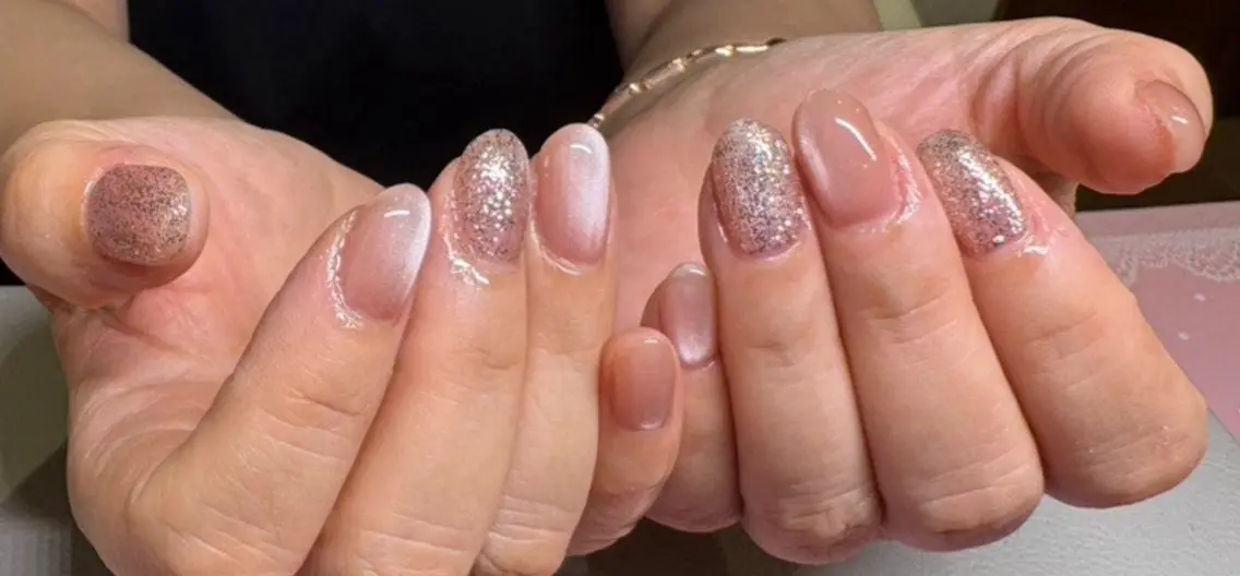 ネイル 持ち込み ハンドネイル Chaleur fleurのネイルデザイン