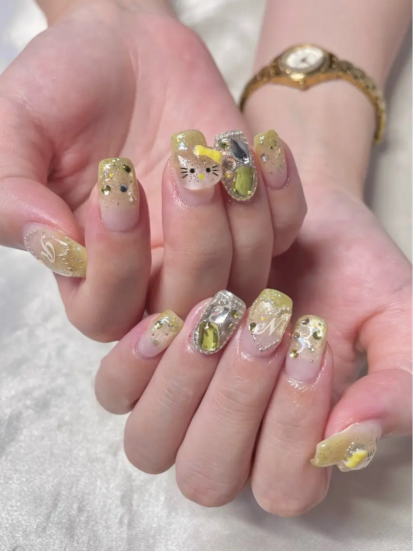 ネイル 長さ出し ハンドネイル RUMI nailのネイルデザイン