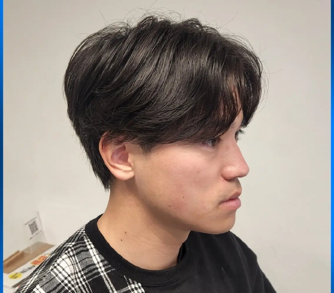 ショート パーマ メンズ 【イケメン風パーマ】 SHOFYのヘアスタイル