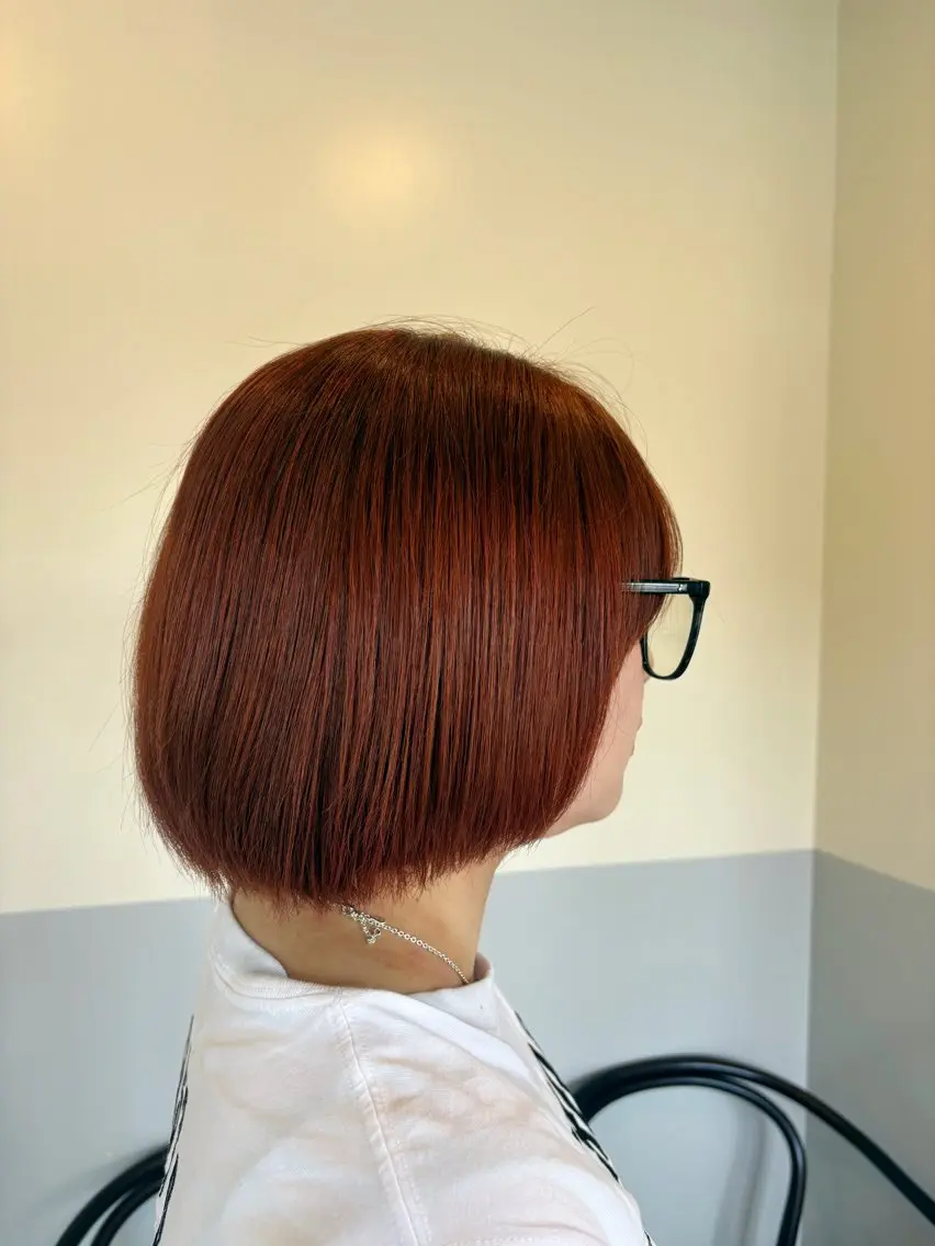 ショート ヘアカラー 鈴木 美由華/透明感/岡崎のヘアスタイル