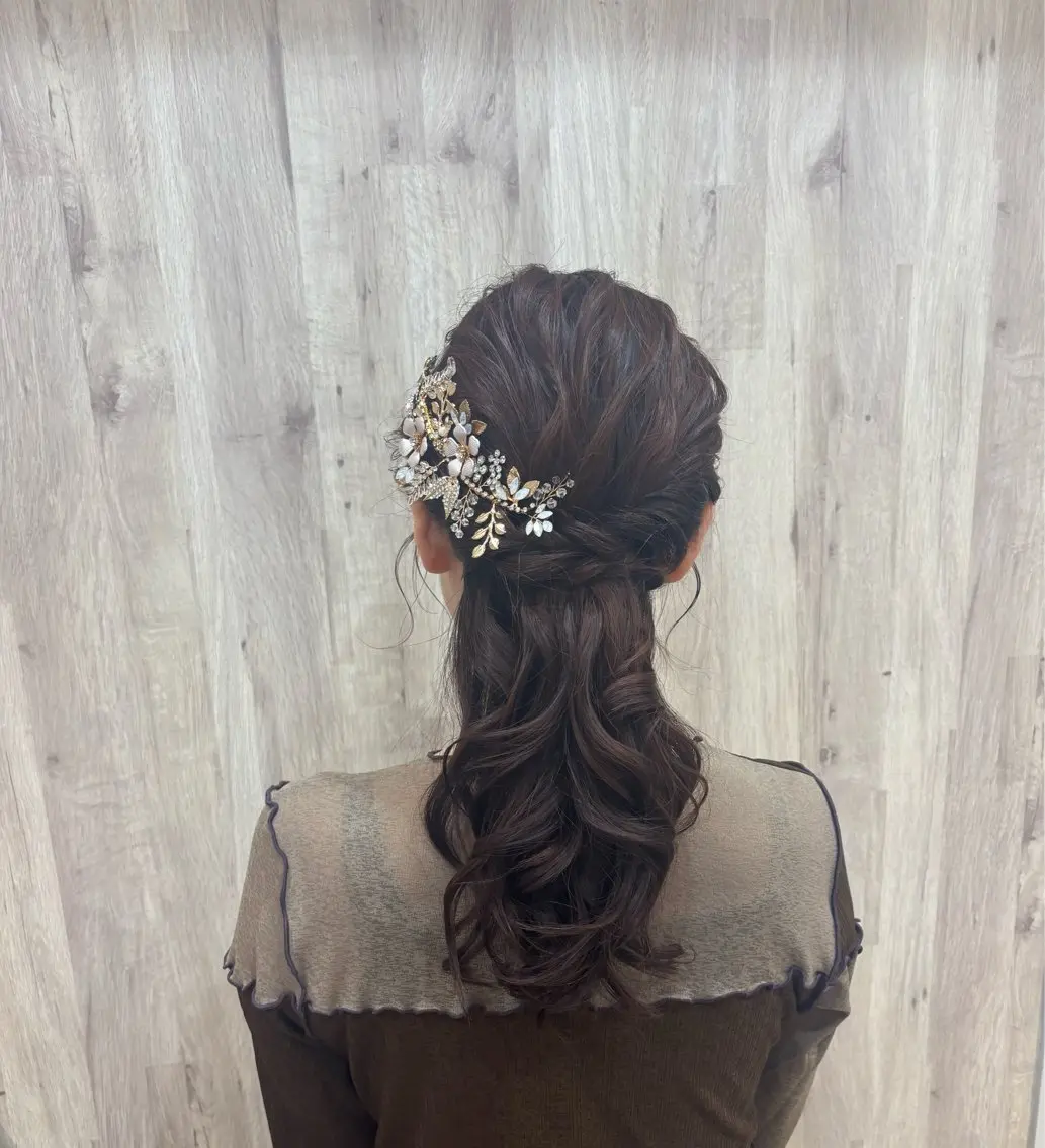 ヘアアレンジ 竹村 恵功代のヘアスタイル