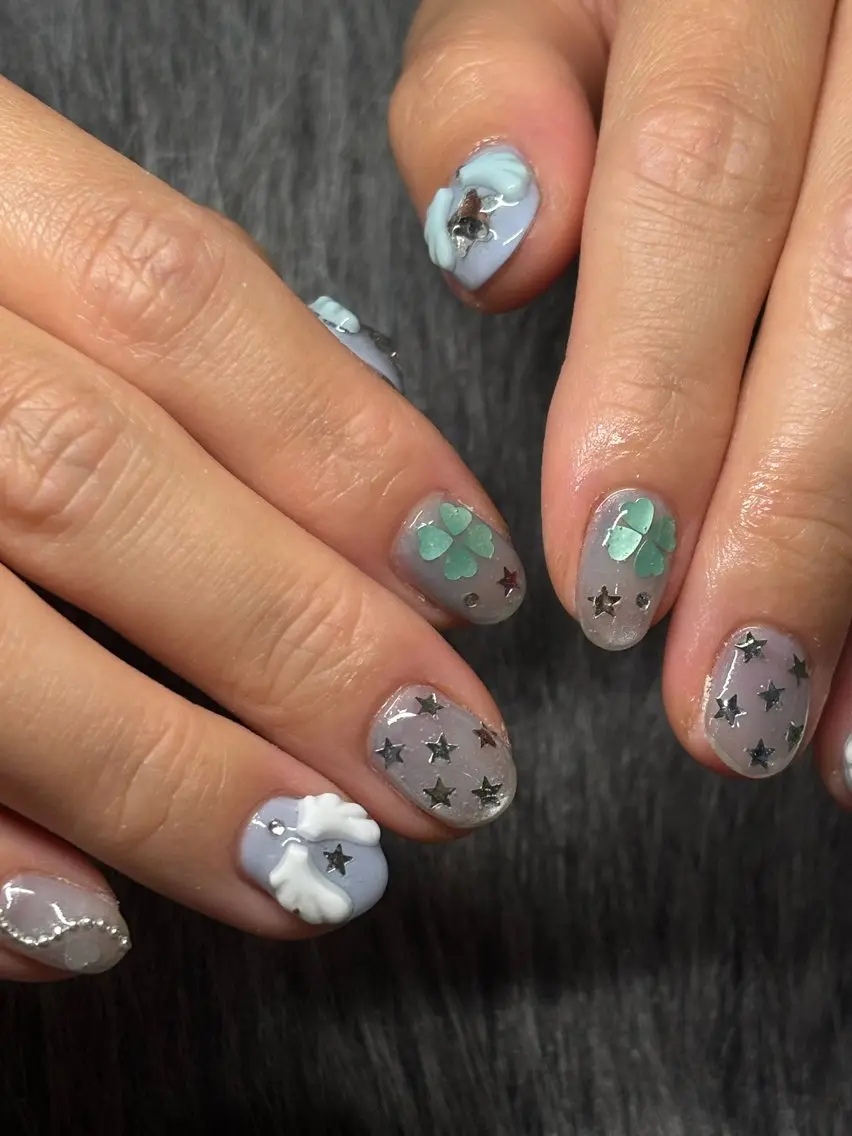 ネイル ハンドネイル nailpark_ MITSUMEのネイルデザイン