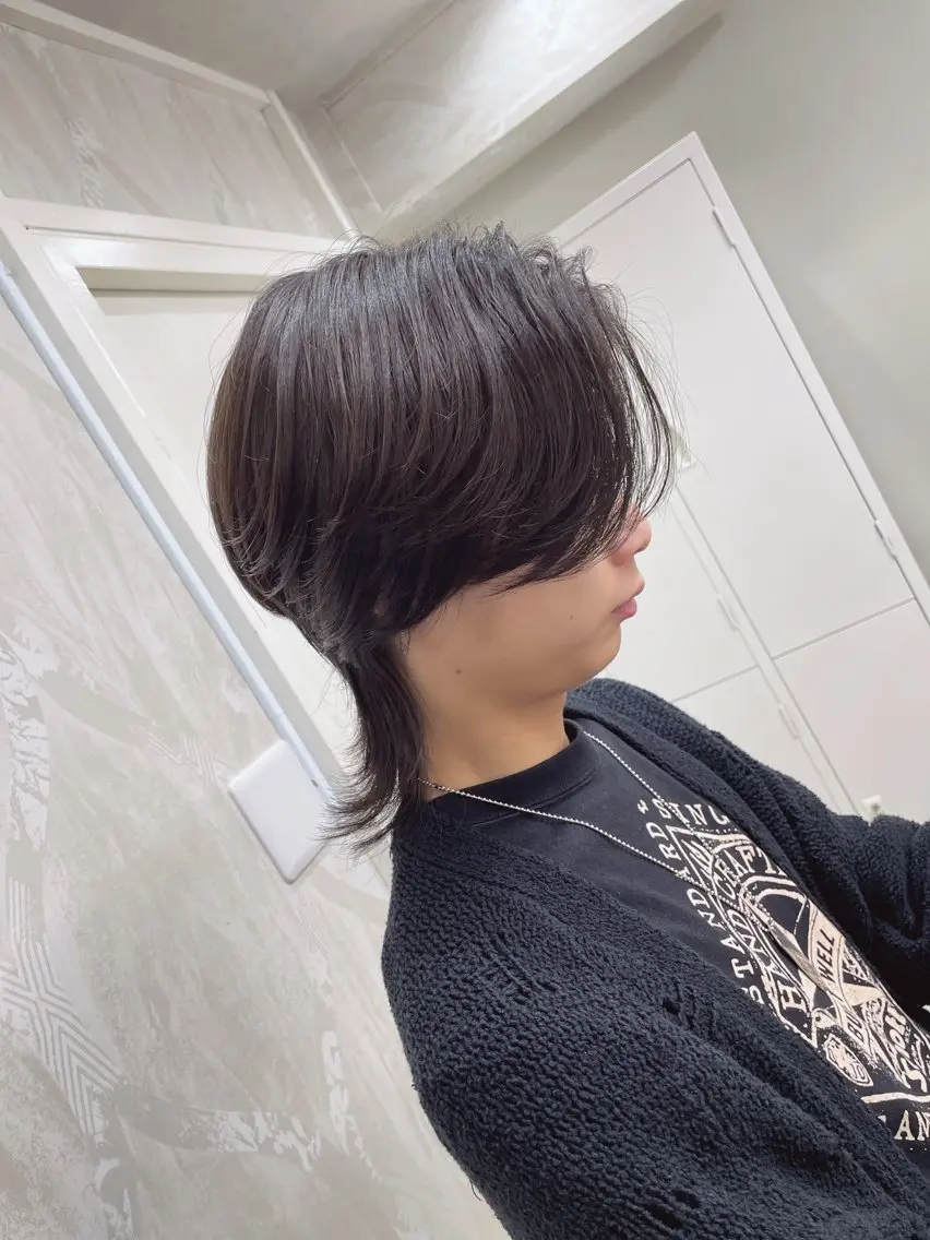 ミディアム メンズ 🩵ハイトーン/ レイヤーYUZU🩵のヘアスタイル
