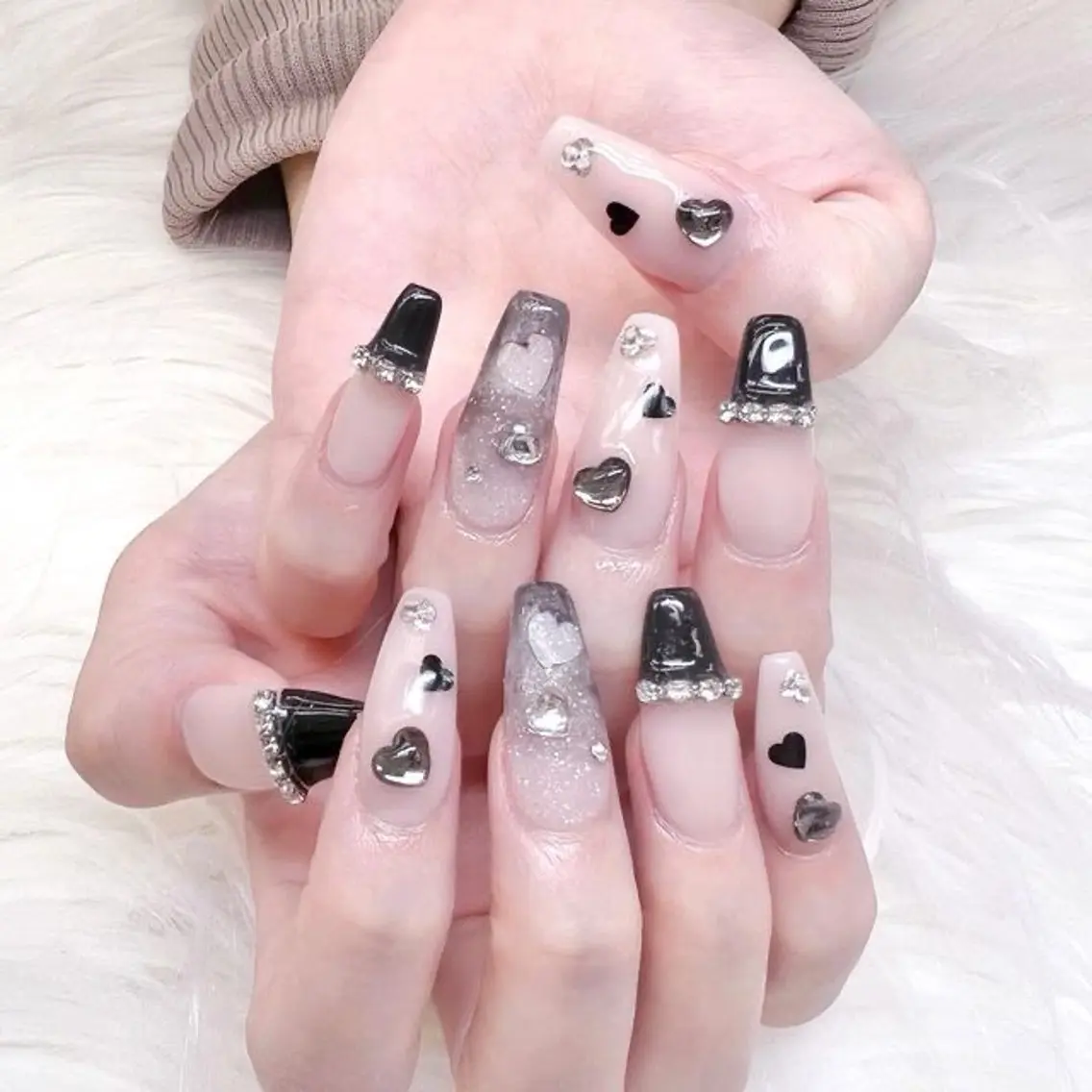 ネイル アートネイル 長さ出し フラッシュネイル フレンチネイル ジェルネイル ハンドネイル kana nailのネイルデザイン