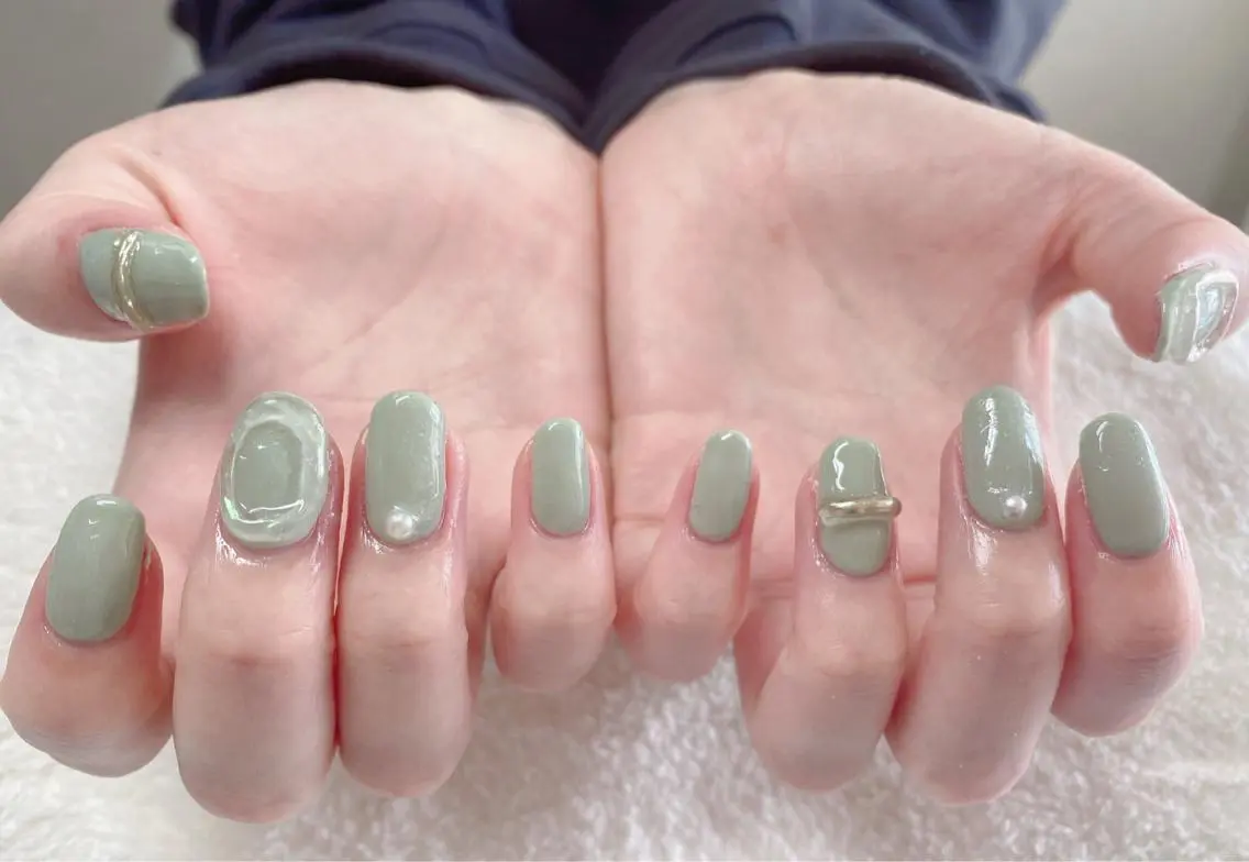ネイル ニュアンスネイル🌈 MYU Nailsのネイルデザイン