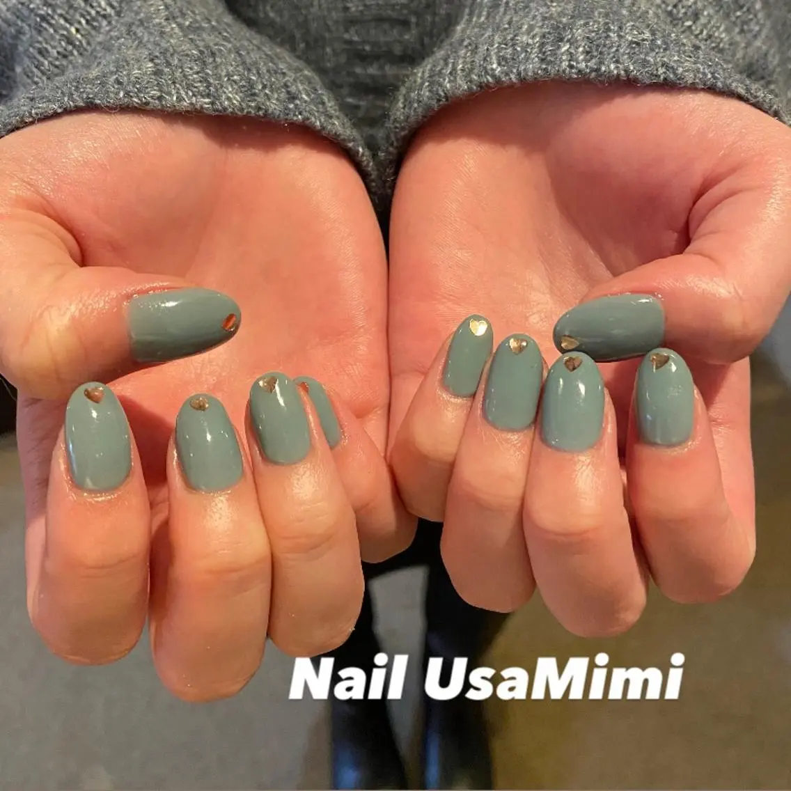 ネイル フットネイル ジェルネイル マグネットネイル 持ち込み ニュアンスネイル 本町ネイルNail UsaMimiのネイルデザイン