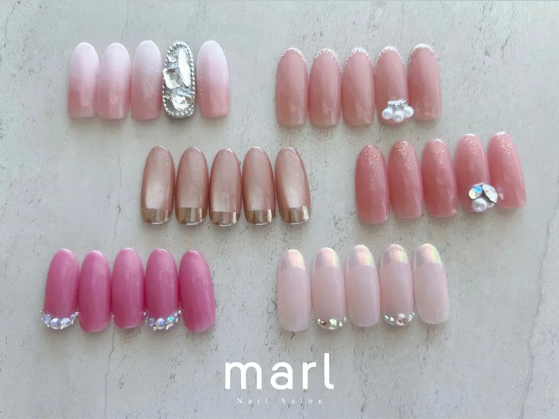 ネイル ハンドネイル marl natsukiのネイルデザイン