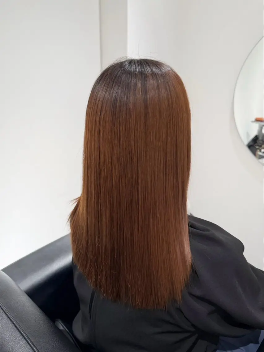 ロング 松本 來実のヘアスタイル