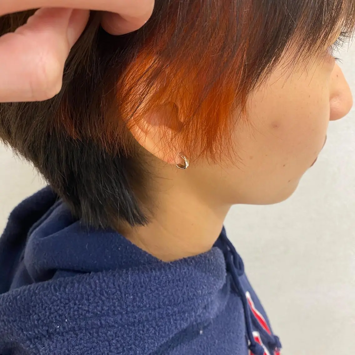 ショート メンズ縮毛矯正 ニュアンスパーマのヘアスタイル