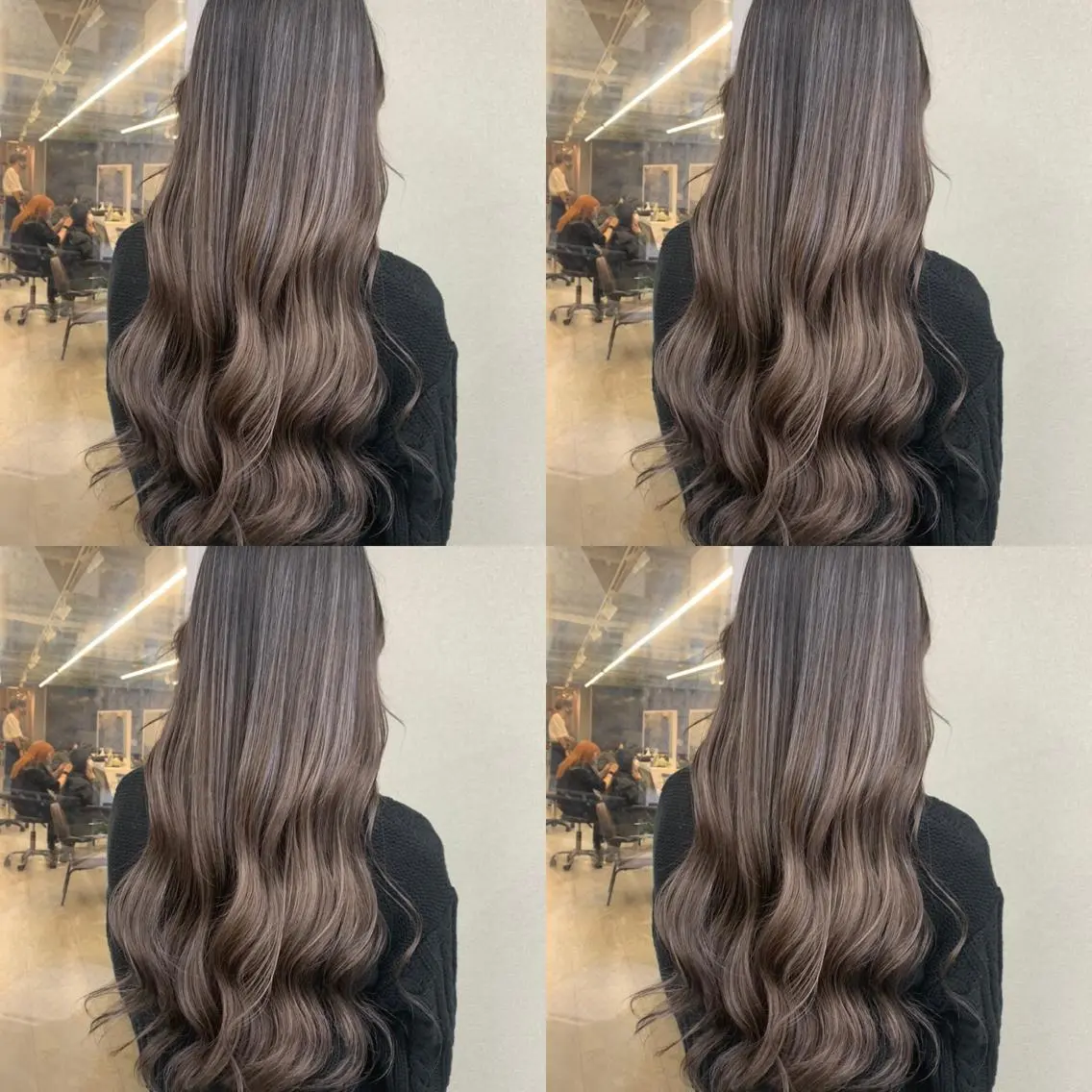 ロング ヘアカラー トリートメント プルエクステ 🖤MIYUのヘアスタイル