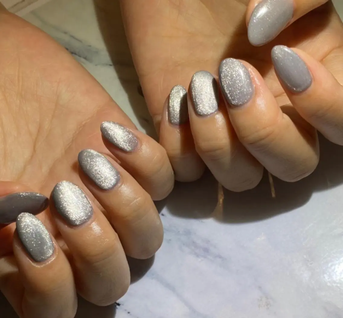 ネイル ジェルネイル マグネットネイル Lino+ ネイル&よもぎ蒸しのネイルデザイン
