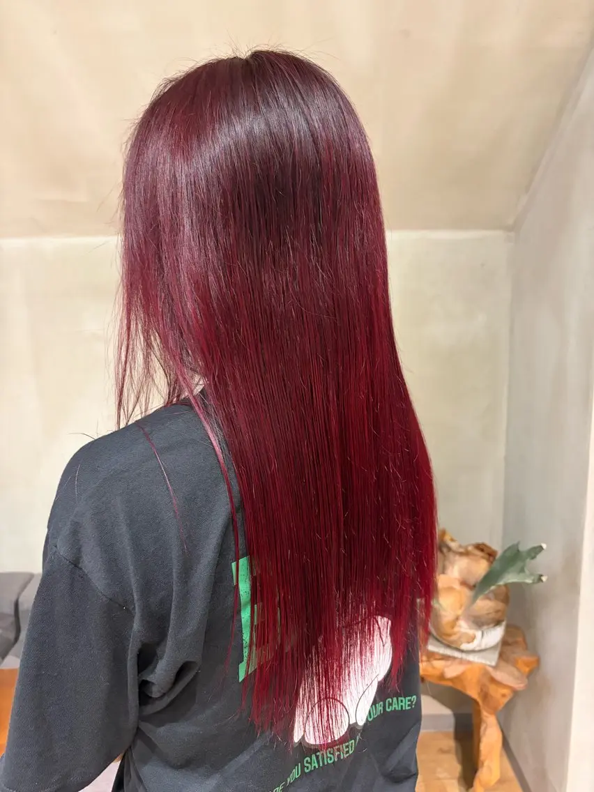 カラー ヘアカラー ramu ／ワンカラーのヘアスタイル