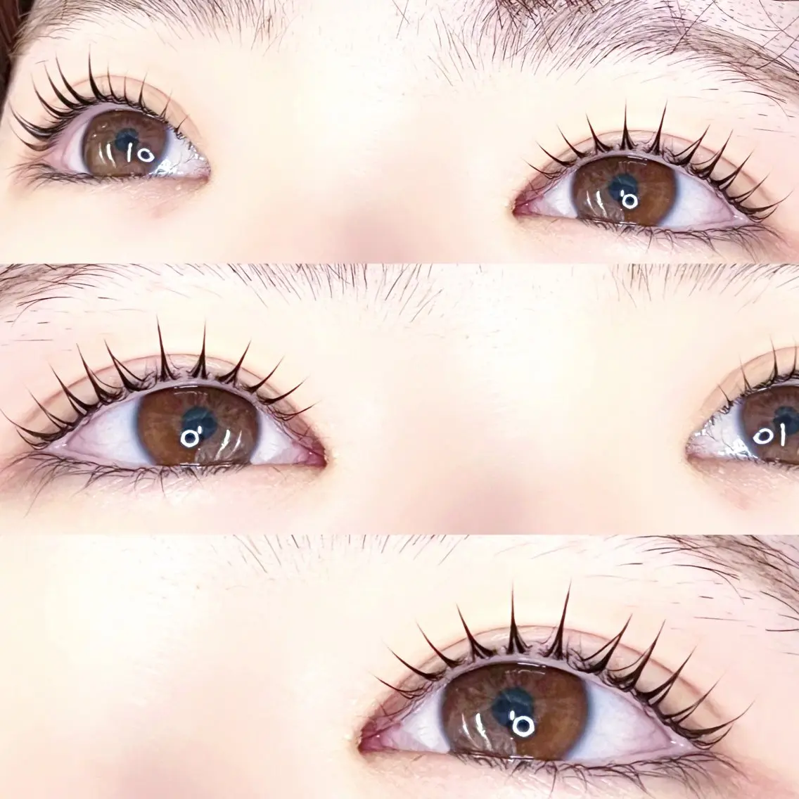 マツエク・マツパ パリジェンヌラッシュリフト マツパ fein. 💖 eyelash💝のマツエク・マツパデザイン