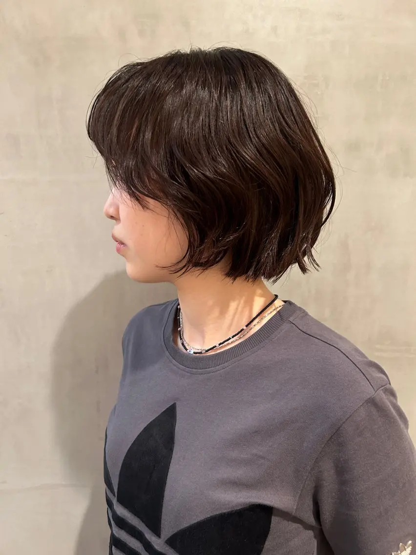 ショート ボブレイヤー ボブ レイヤーカット カット トリートメント ヘッドスパ デザイン/アレンジ ❤︎イシイレイのヘアスタイル