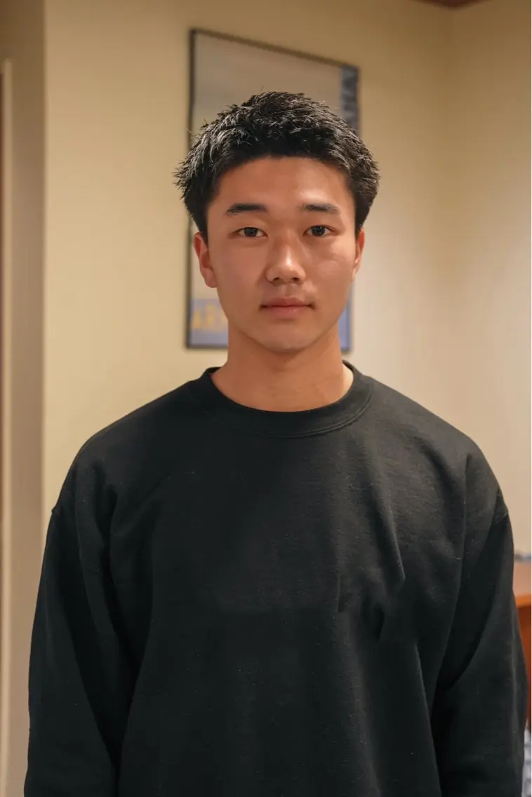 パーマ メンズ メンズ似合わせ タチカワユウキのヘアスタイル