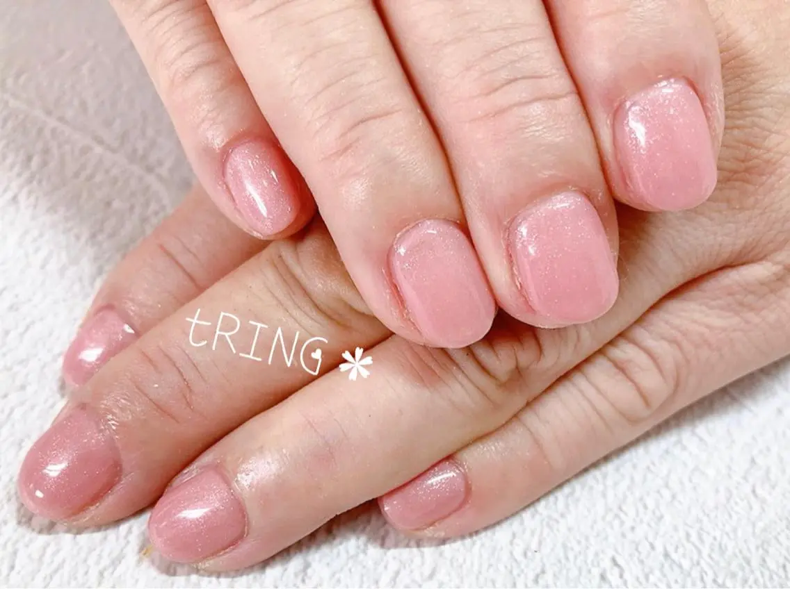 ネイル ハンドネイル tRING＊ しいの木台のネイルデザイン