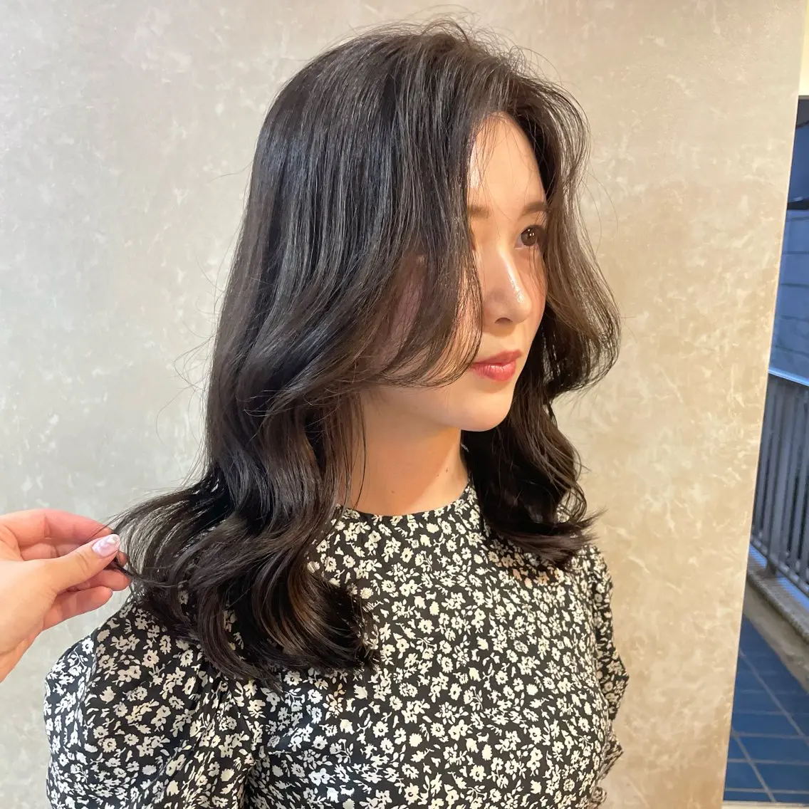 セミロング カット トリートメント 🎀 原宿/ブリーチ 🎀 ♡Reina♡のヘアスタイル