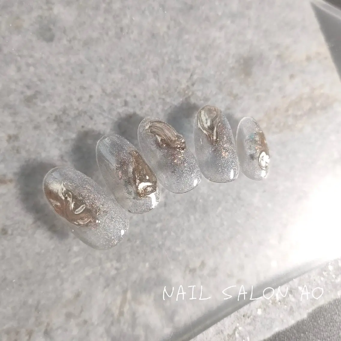ネイル Nail Salon   AO✳Emiのネイルデザイン