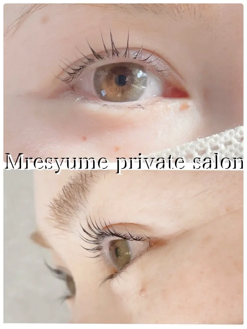 マツエク・マツパ マツパ Mresyume MAYUのマツエク・マツパデザイン