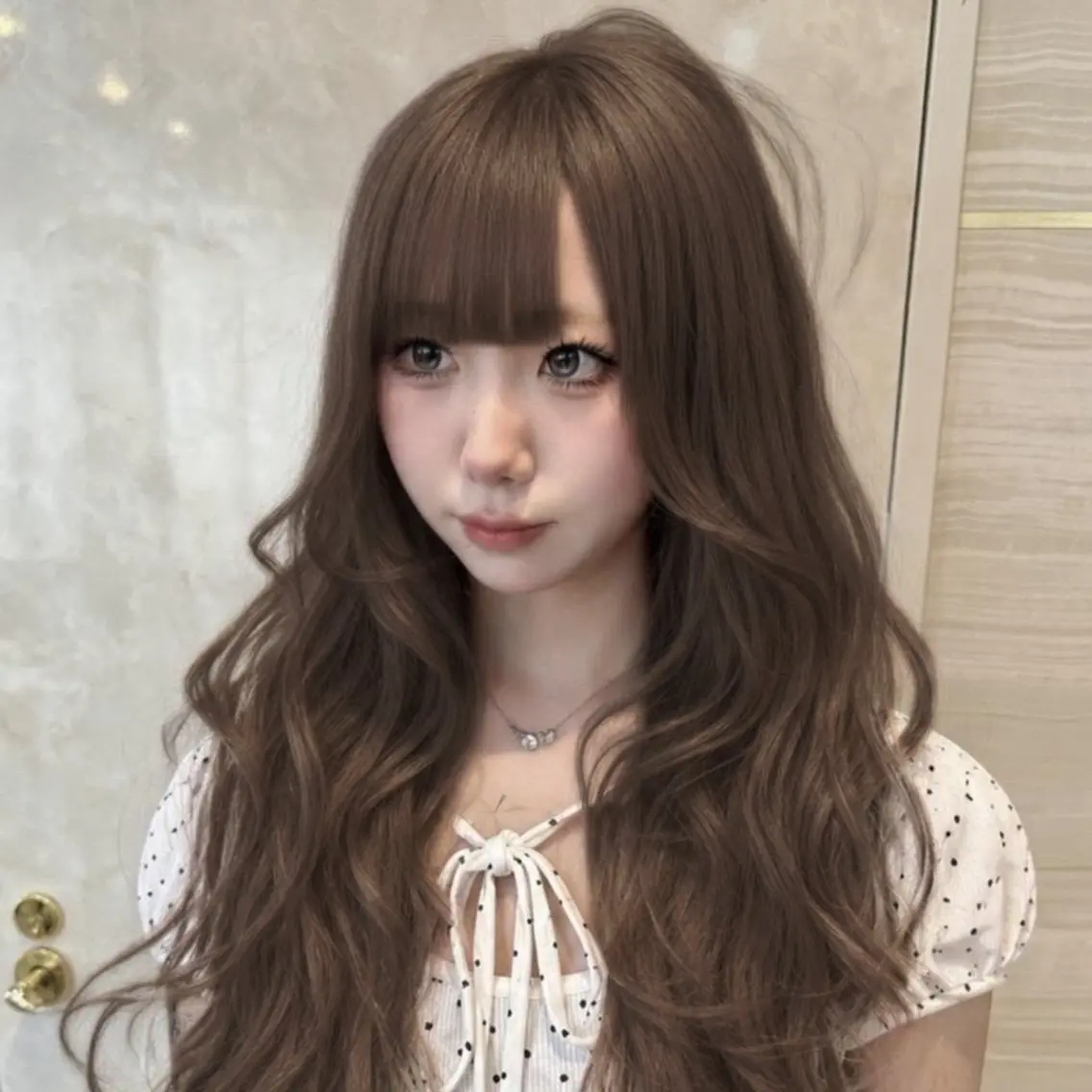ロング カラー ヘアカラー トリートメント 🎀りな🎀透明感 カラー特化大宮のヘアスタイル
