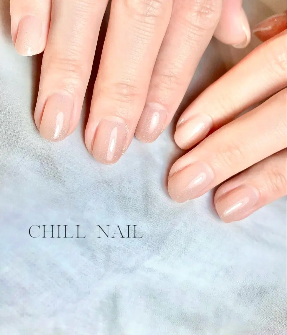 ネイル ラメ(グリッター) CHILL NAILのネイルデザイン