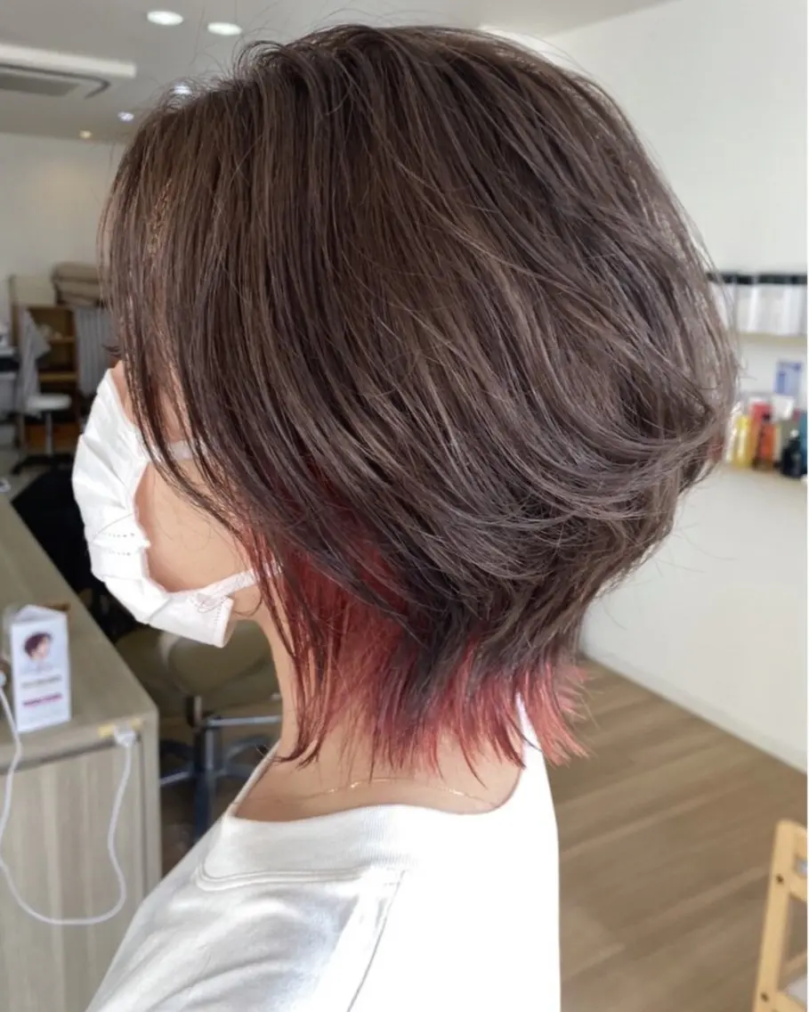 ショート 佐藤 帆春のヘアスタイル