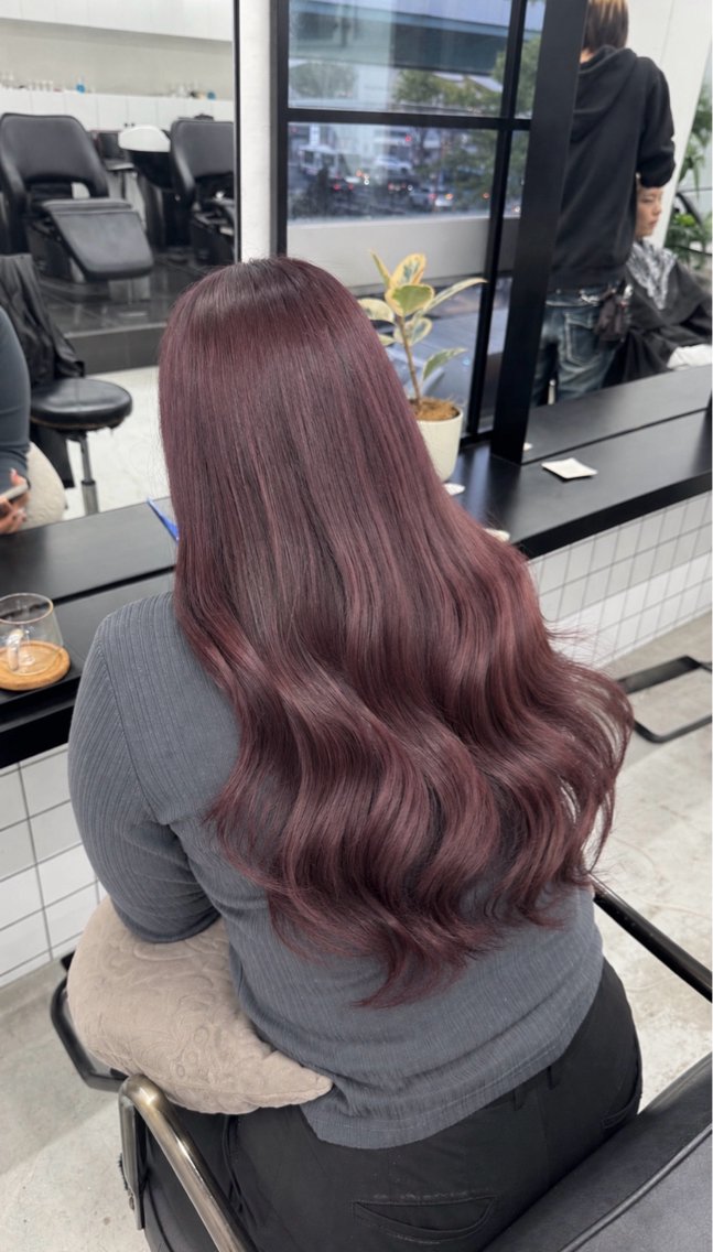 ロング カラー ヘアカラー 🩵しの🩵 JILLSTUDIOのヘアスタイル