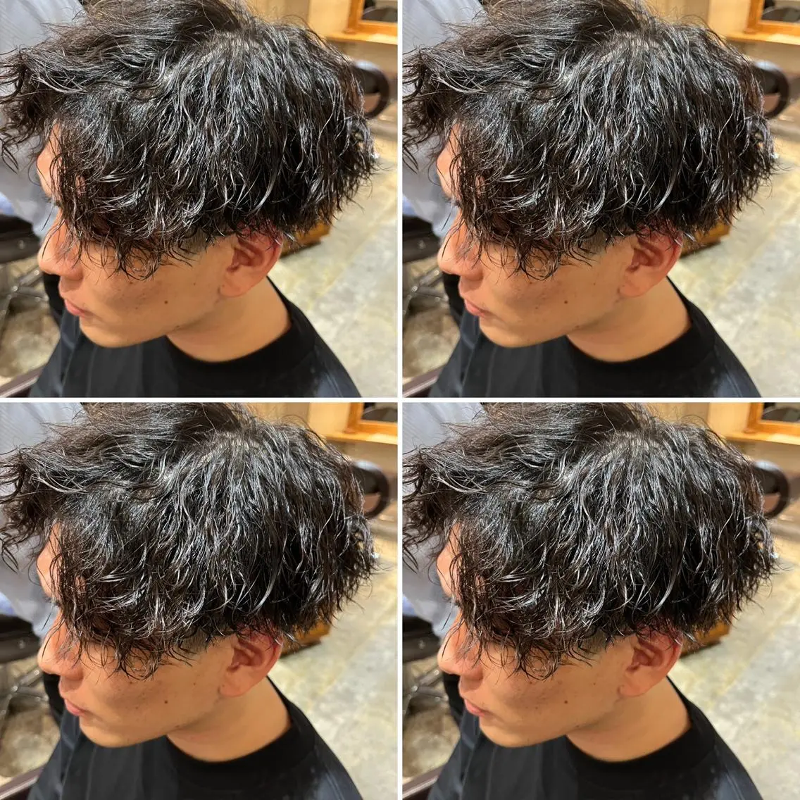 パーマ メンズ カット パーマ トリートメント ヘアセット メンズパーマ特化 望月謙二郎のヘアスタイル