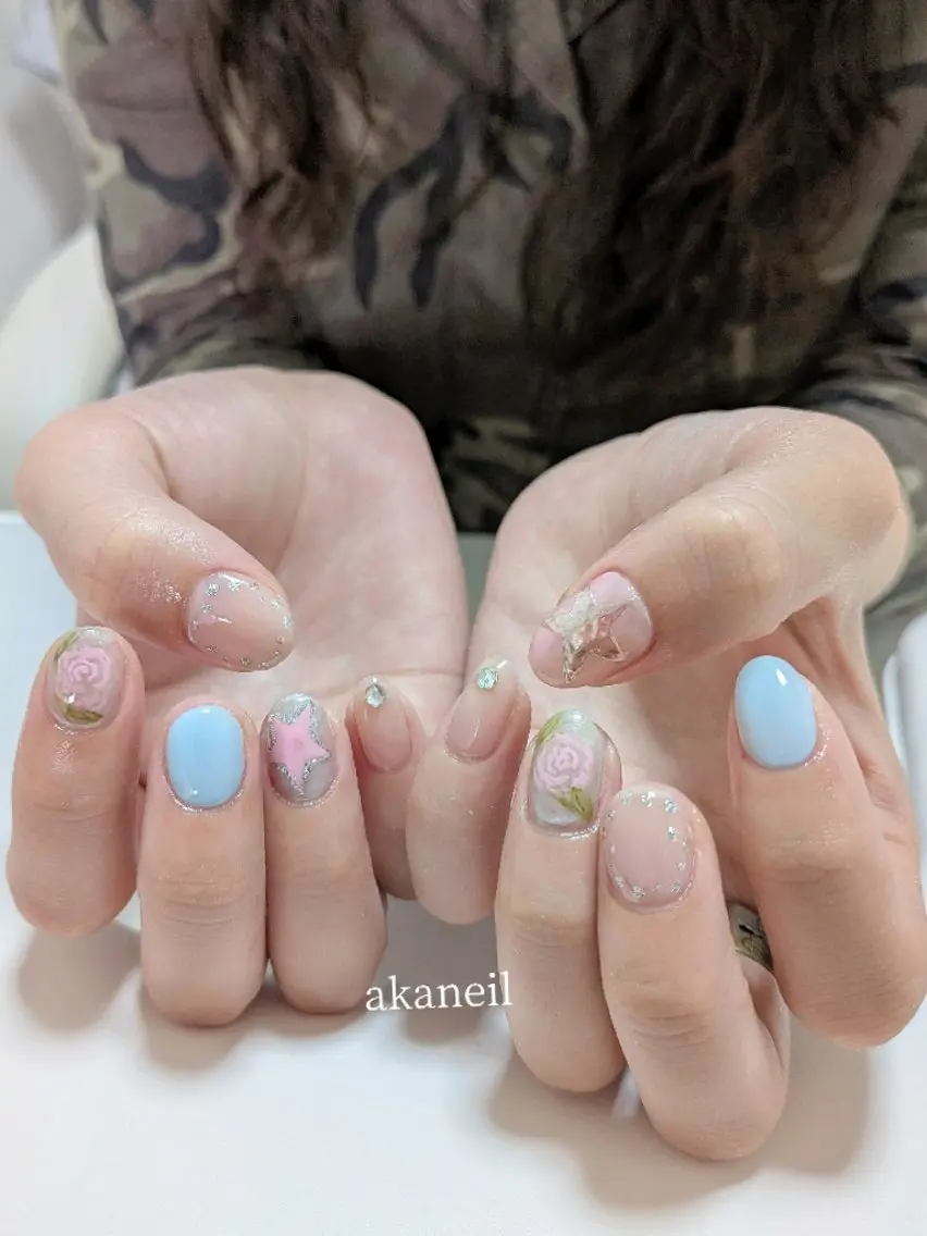 ネイル ハンドネイル 【akaneils】 アカネのネイルデザイン