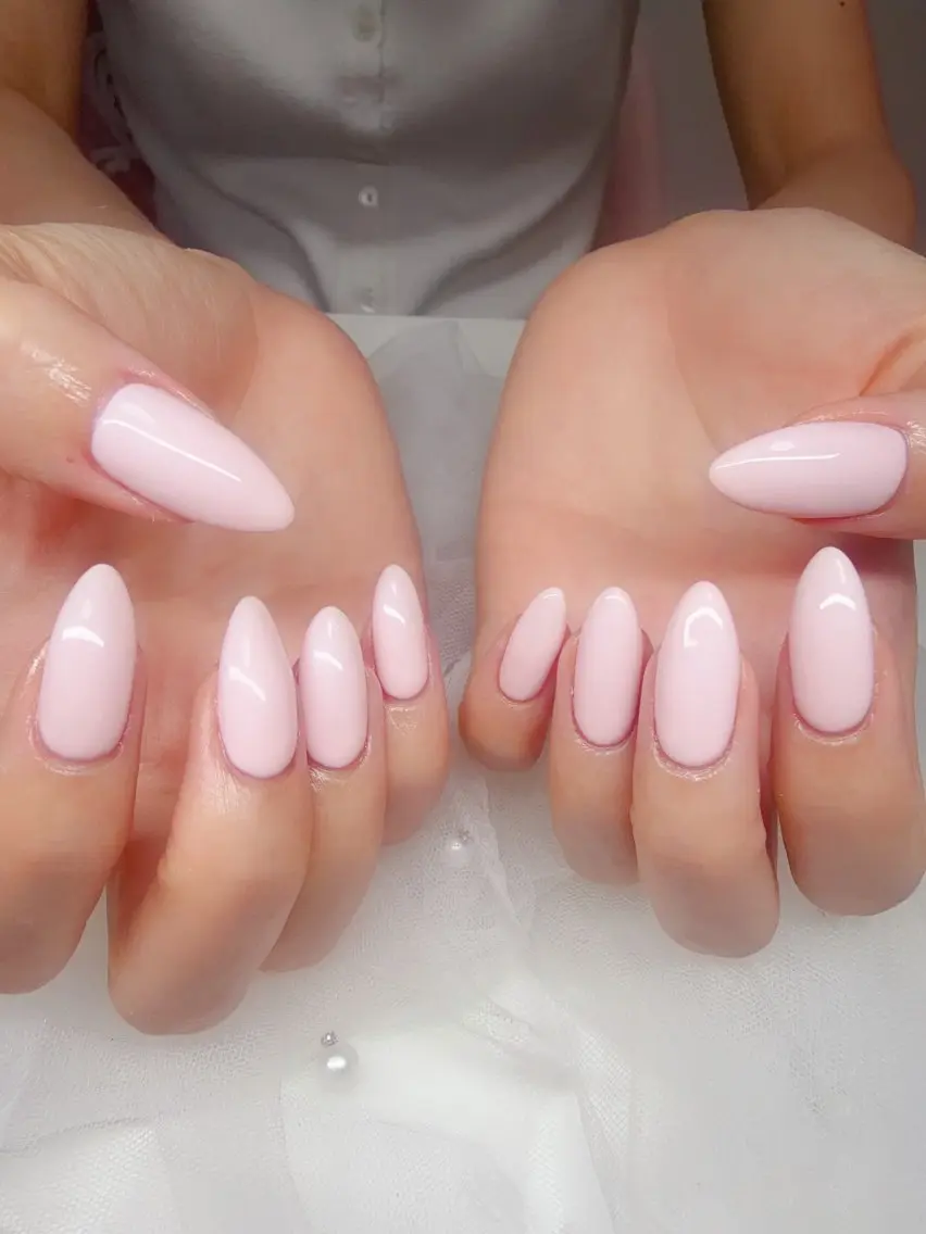ネイル オーロラネイル チークネイル 成人式 長さ出し ジェルネイル ハンドネイル YUYI.nail salonのネイルデザイン