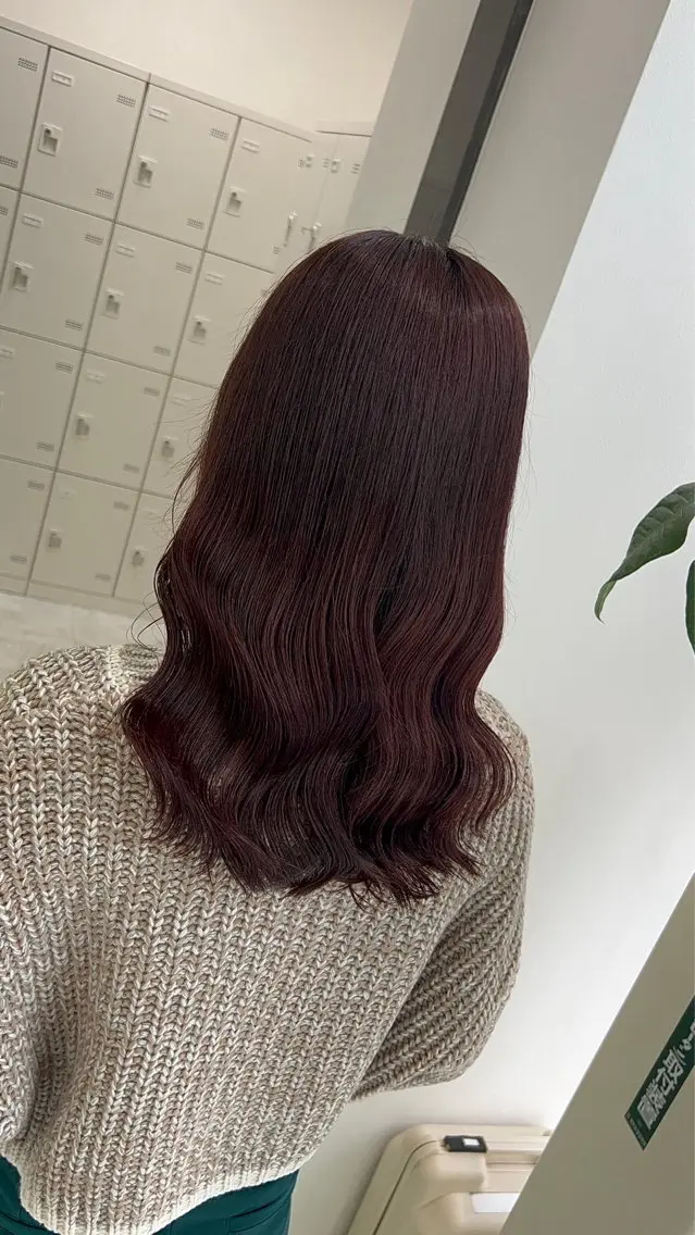 セミロング カラー パーマ ヘアアレンジ メンズ 🤍透明感カラー🤍 似合わせ🤍AINEのヘアスタイル