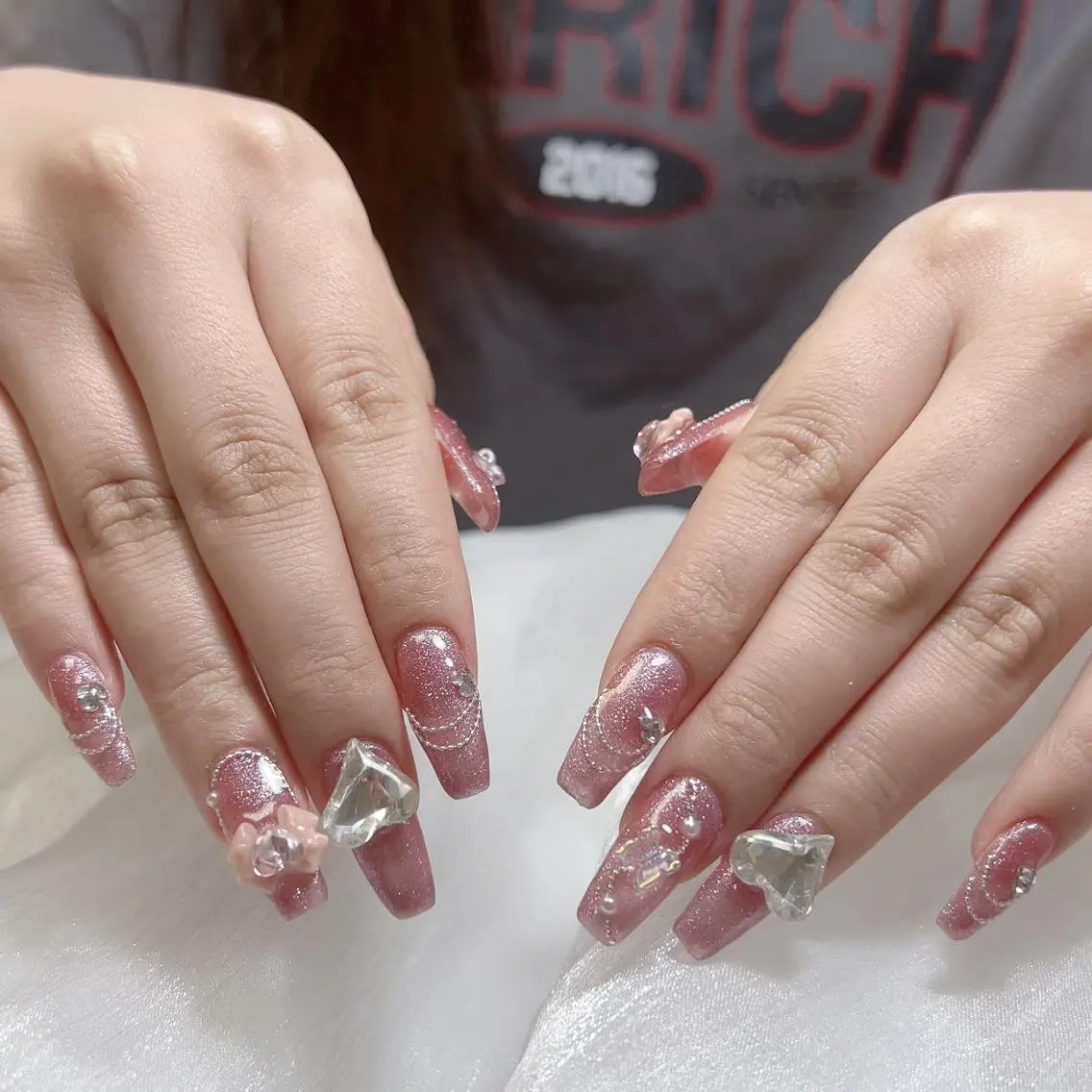 ネイル メンズ キッズ 持ち込み ハンドネイル Nail salon 木にいるのネイルデザイン