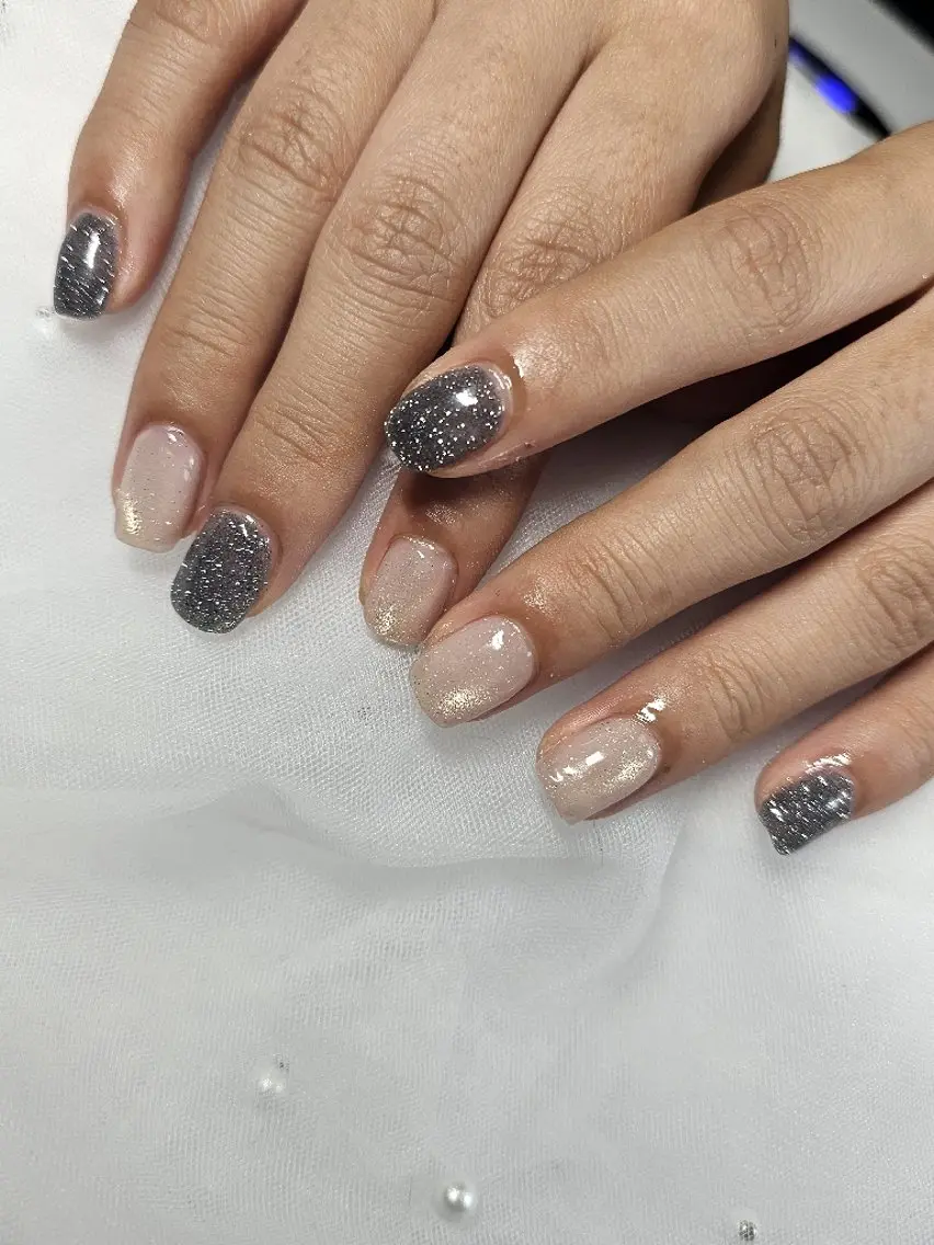 ネイル フラッシュネイル マグネットネイル Viva Nail 堺区自宅ネイルサロンのネイルデザイン