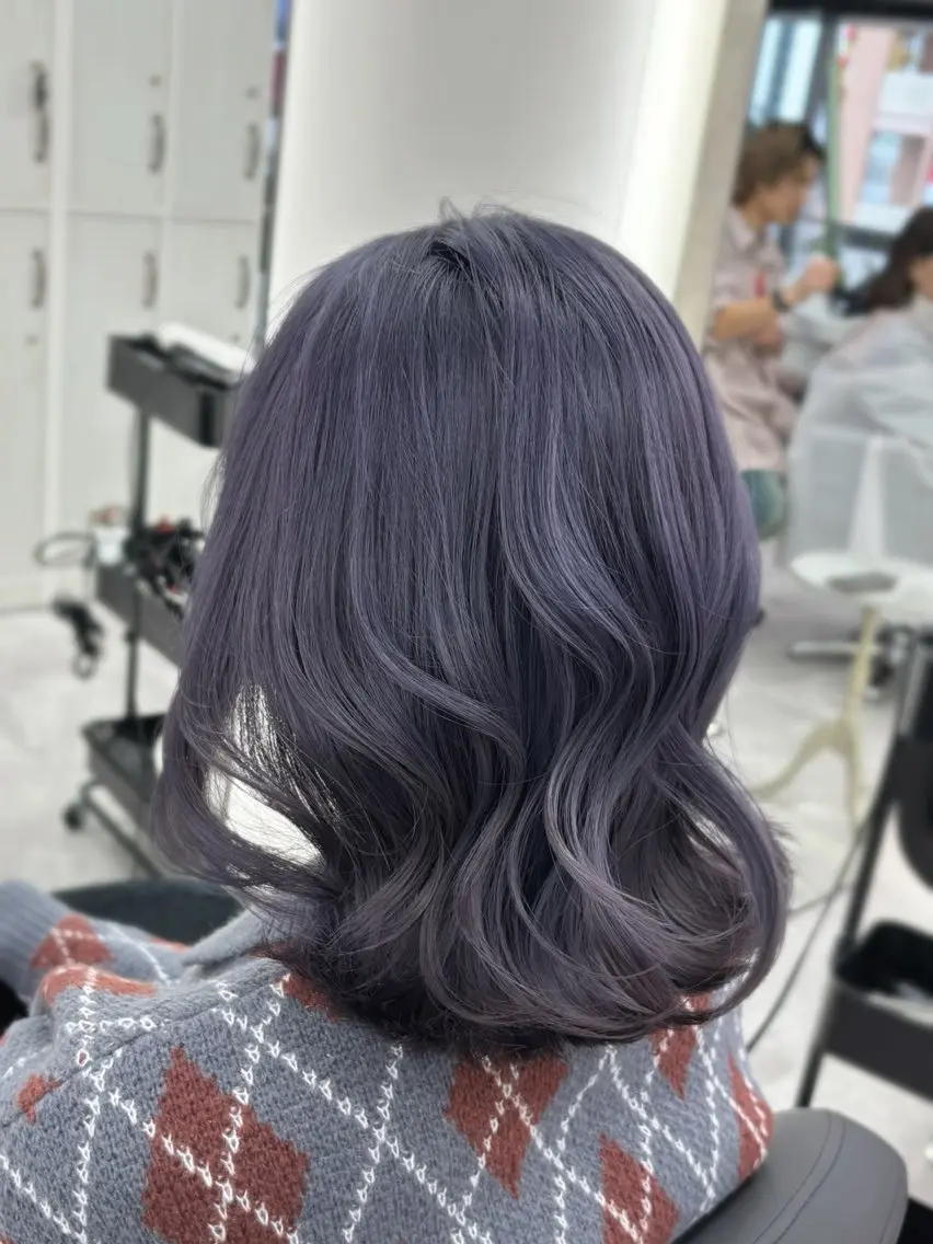 ミディアム カラー ブリーチなし/透明感 NONO💖のヘアスタイル