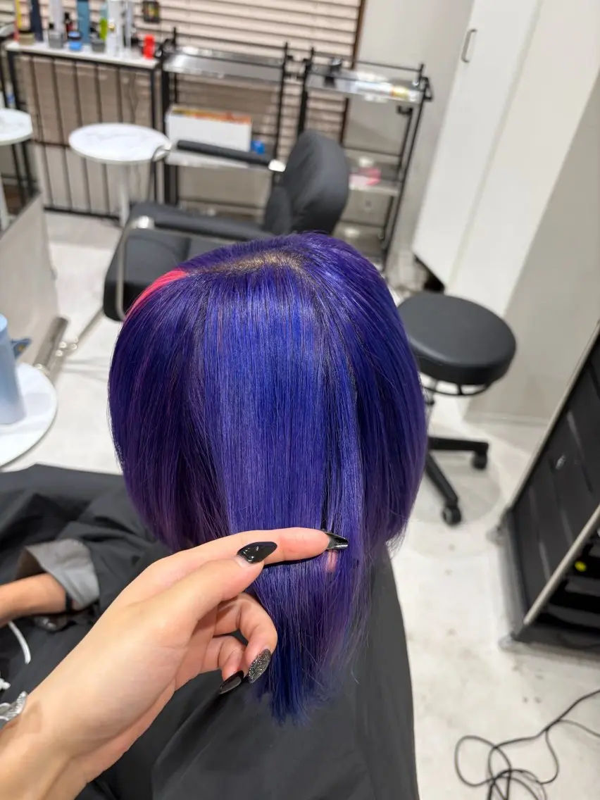 ショート カラー ヘアカラー COSMOS💫 千穂のヘアスタイル