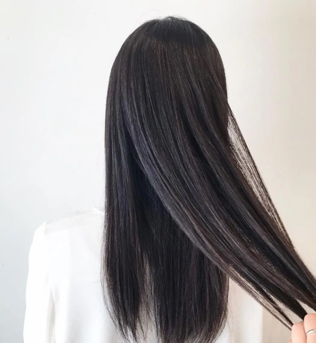 ロング カラー グレージュ mayo 🐄🌈のヘアスタイル