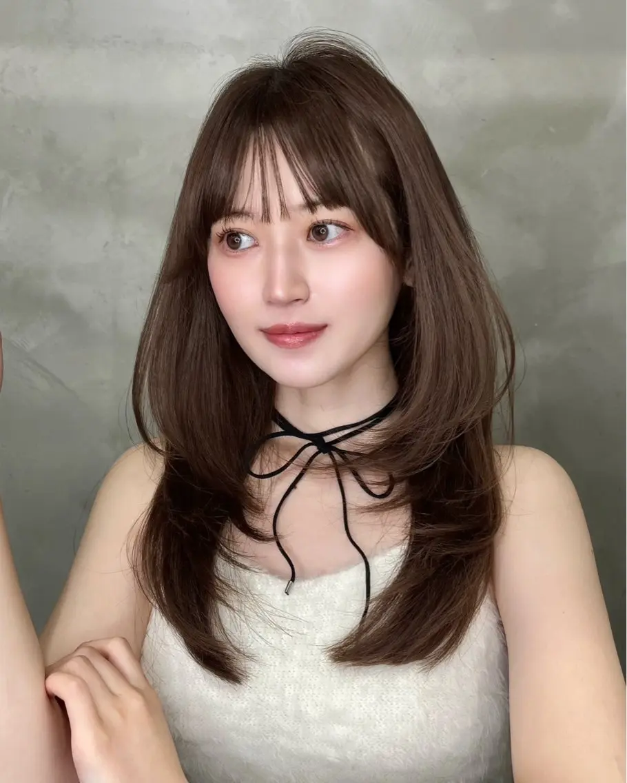 ロング 🩵レイヤー/ショー ト/🫧harukaのヘアスタイル