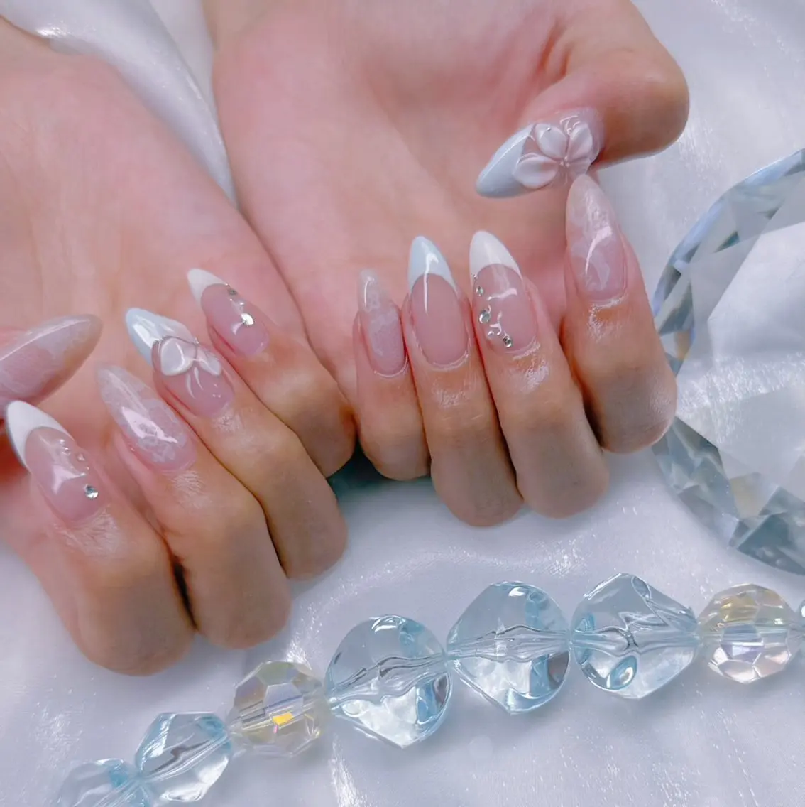 ネイル ハンドネイル Romymoon nail帆南☾ ໋のネイルデザイン