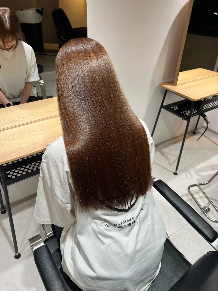 カラー＋トリートメントの写真
