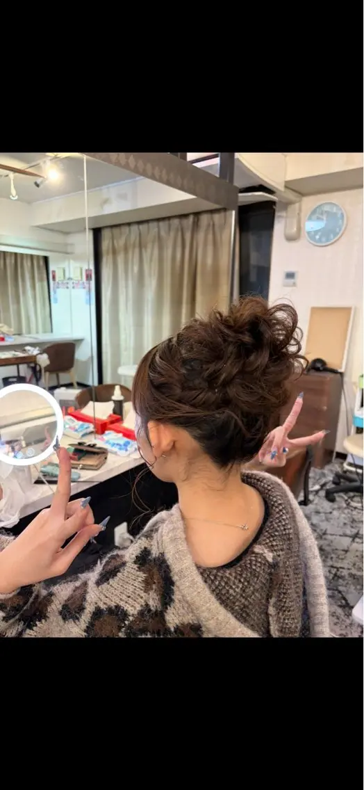 ロング とっぴ クオーレのヘアスタイル
