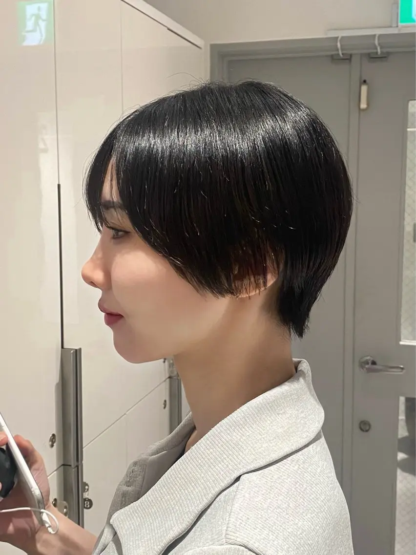 ショート ショートヘア 似合わせボブ✨️ RIEのヘアスタイル